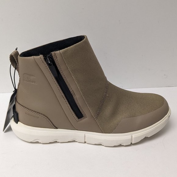 Sorel Explorer II Waterproof Bootie, Taupe, Women's 9 M - Picture 2 of 6